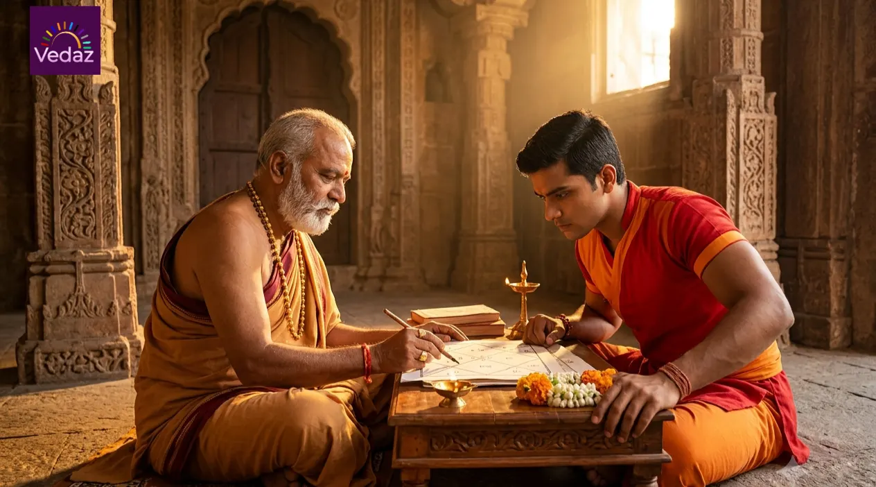 guru giving knowledge
