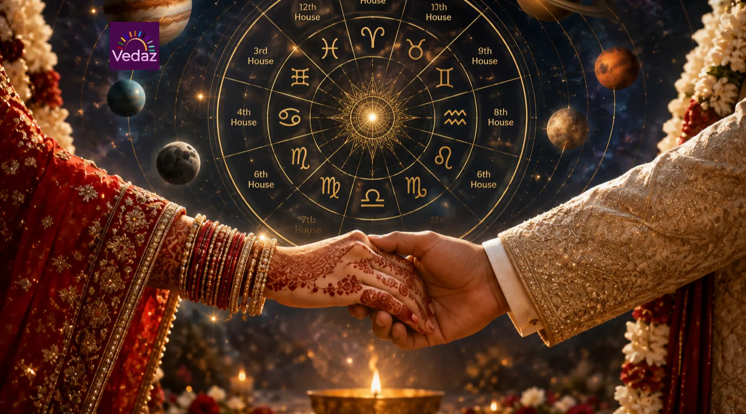 Marriage in Astrology: Planets and Houses