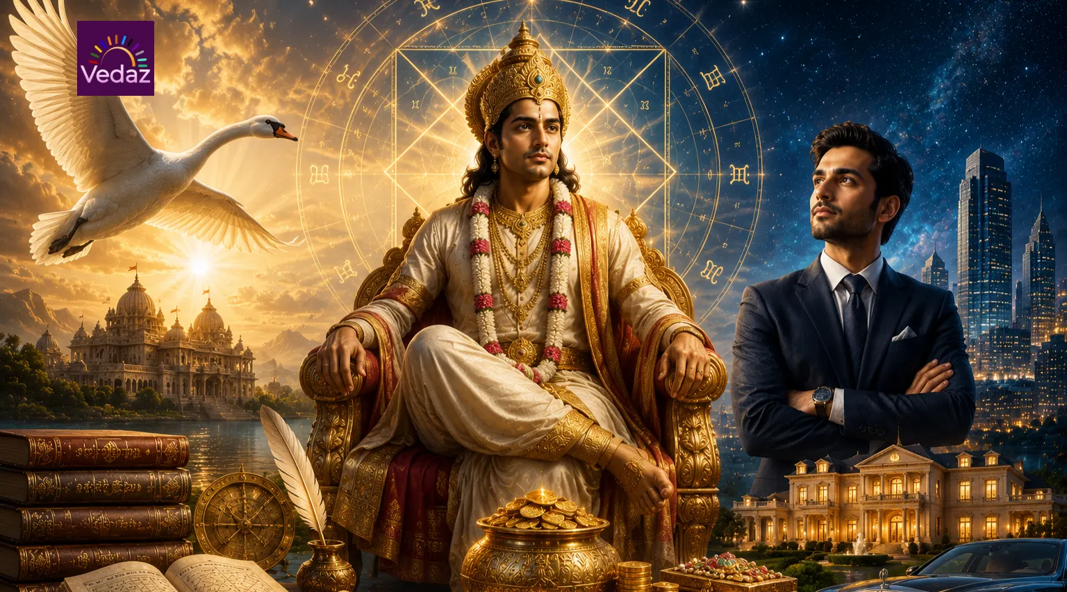 Celestial Throne of Wisdom and Prosperity