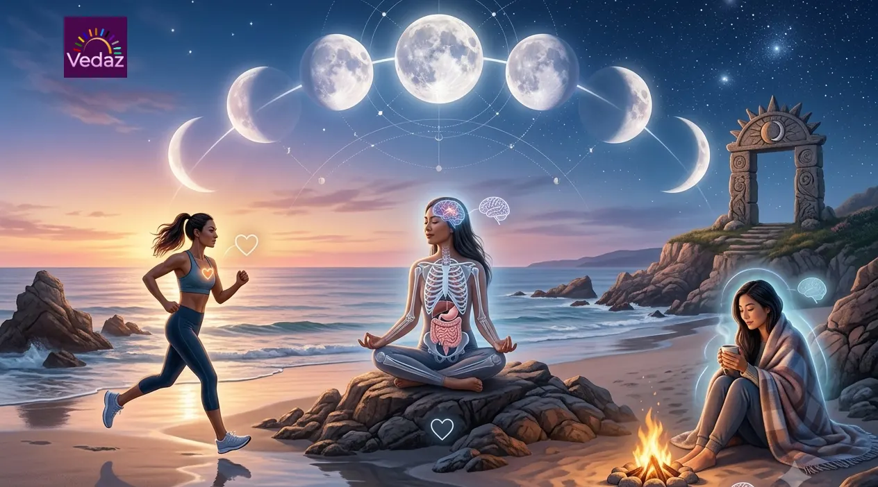How the Moon Phases Impacts Body & Mind
