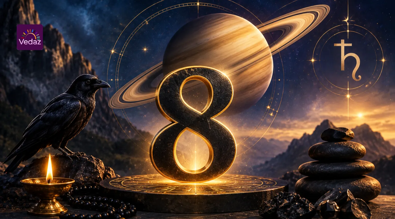 Mulank 8 — The Number of Saturn