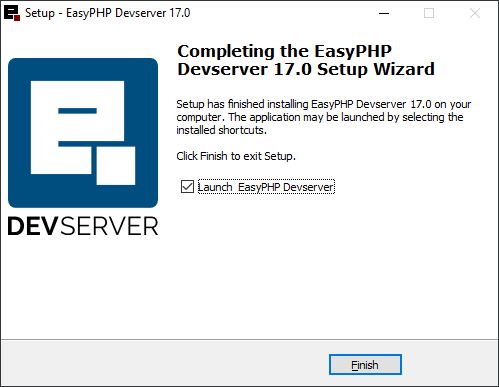 EasyPHP Installation