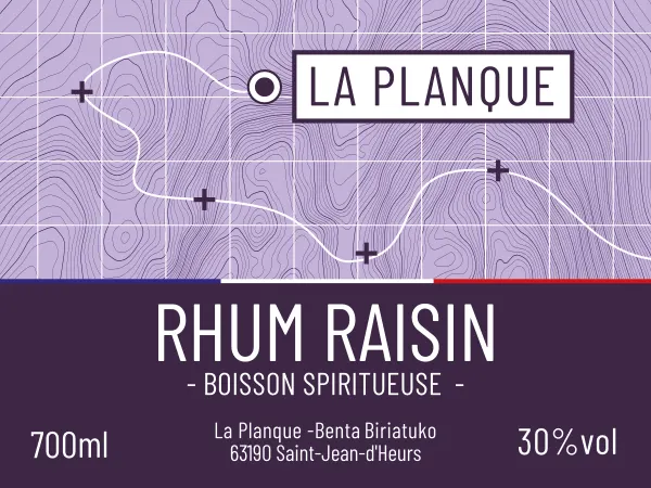 Modèle d'étiquette personnalisable Altitude 1016x762