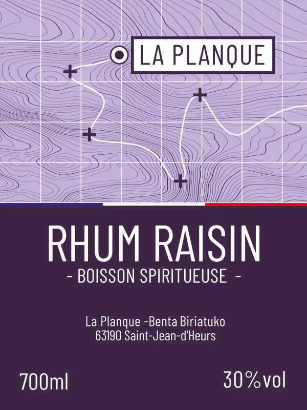 Modèle d'étiquette personnalisable Altitude 762x1016