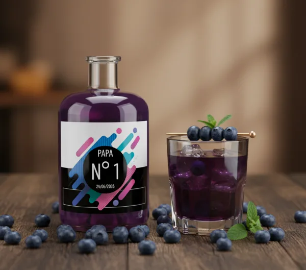 Rhum arrangé Myrtille personnalisé