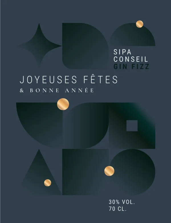 Modèle d'étiquette personnalisable BLKBXL 762x1016