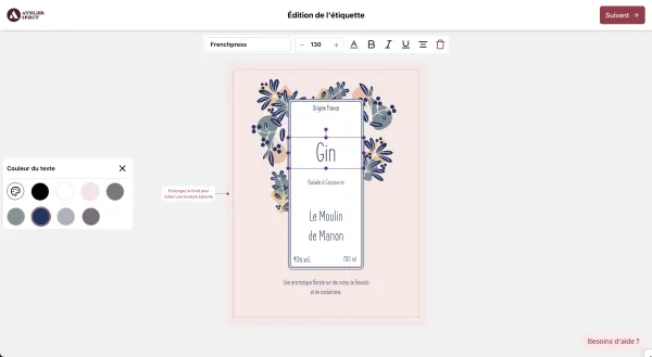 Photo de Comment Personnaliser une Bouteille de Gin ?