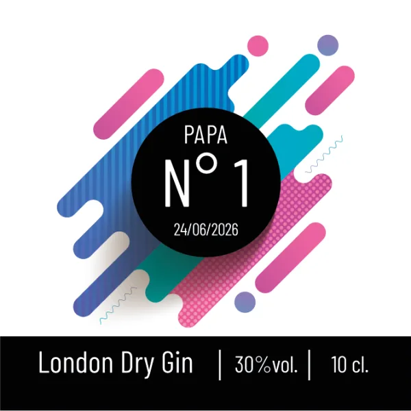 Modèle d'étiquette personnalisable Fasthom 508x508