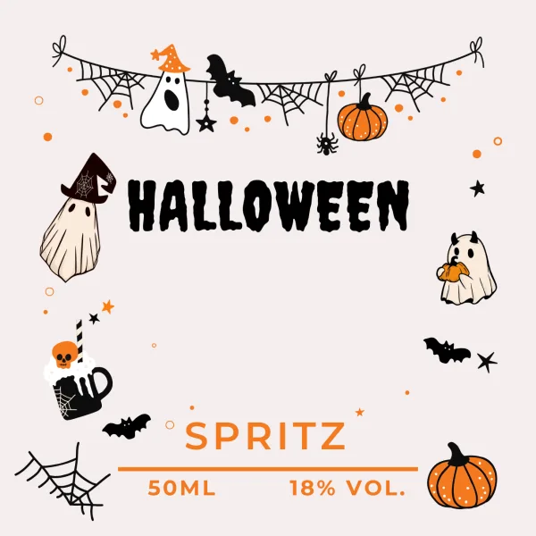 Modèle d'étiquette personnalisable Halloween 508x508