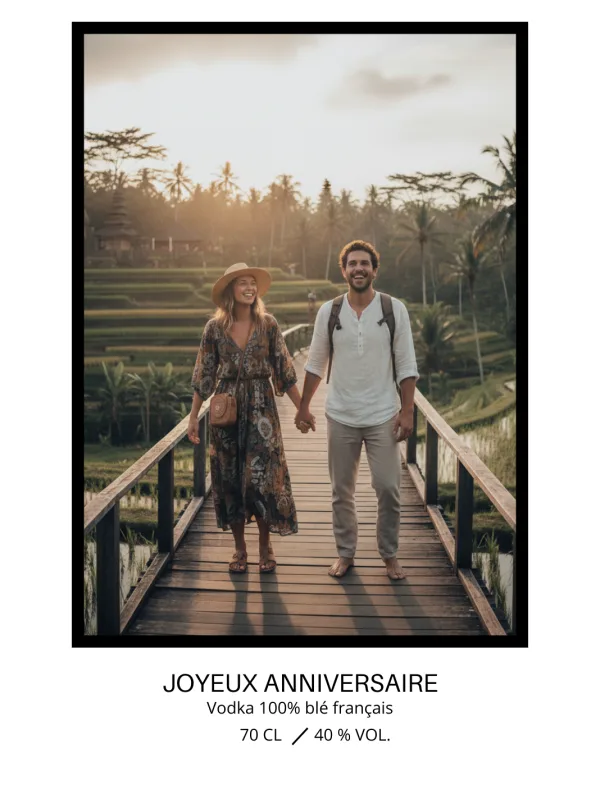 Modèle d'étiquette personnalisable Photo 762x1016