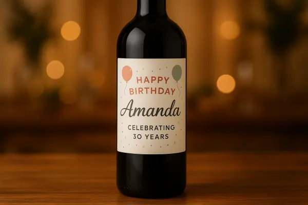 Photo de Comment Créer une Étiquette de Bouteille pour un Anniversaire