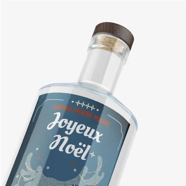 Rhum Arrangé Menthe Poivrée personnalisé