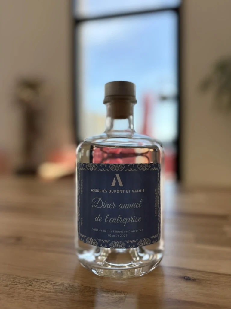 London dry gin - Bouteille « La gracieuse »