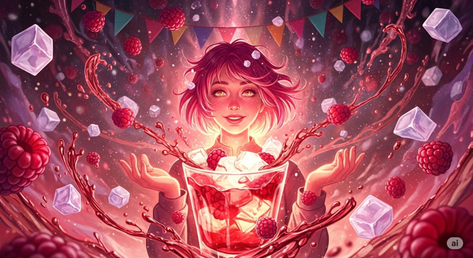 arrangé framboise 