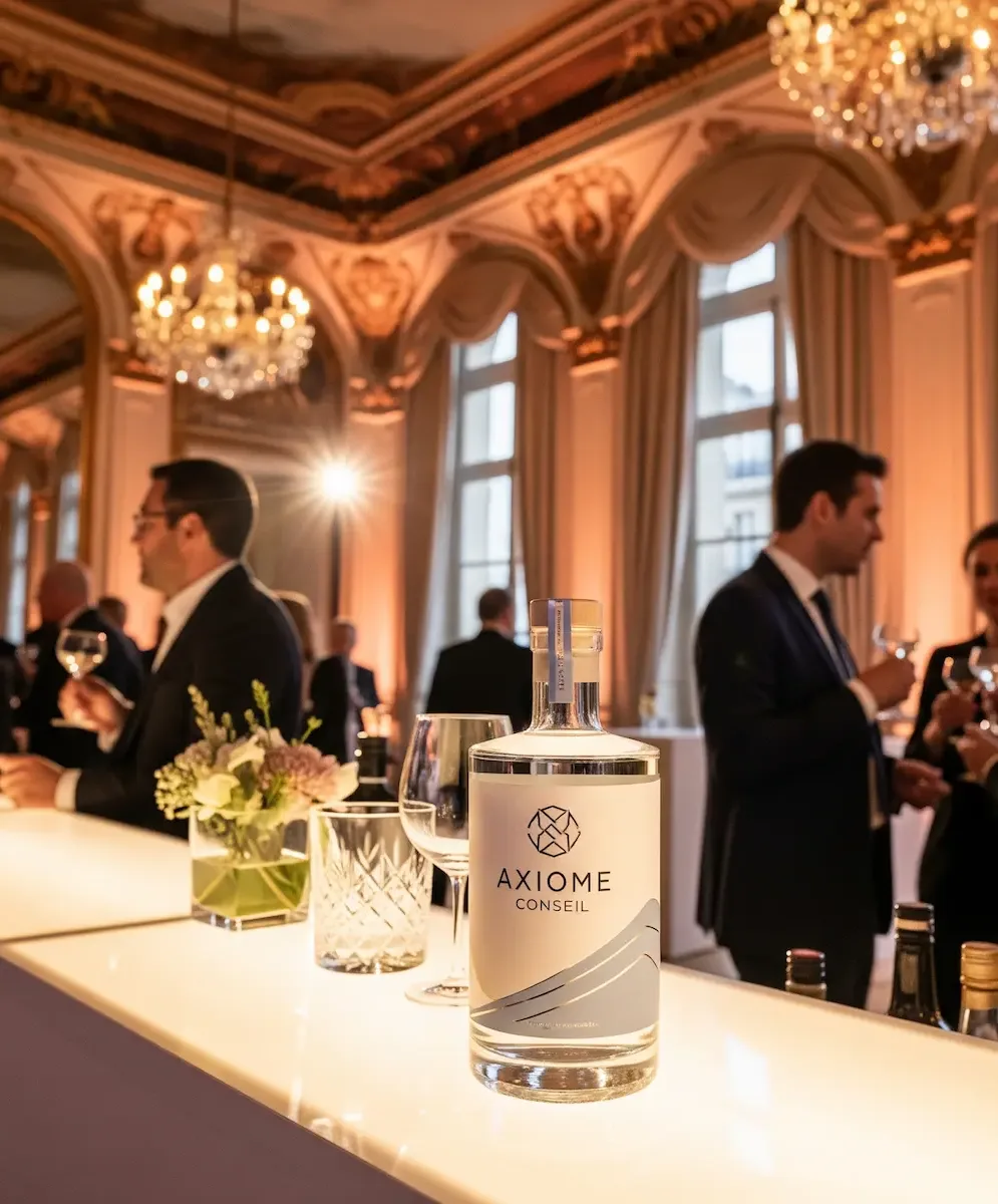 Bouteille personnalisée Atelier Spirit pour entreprise