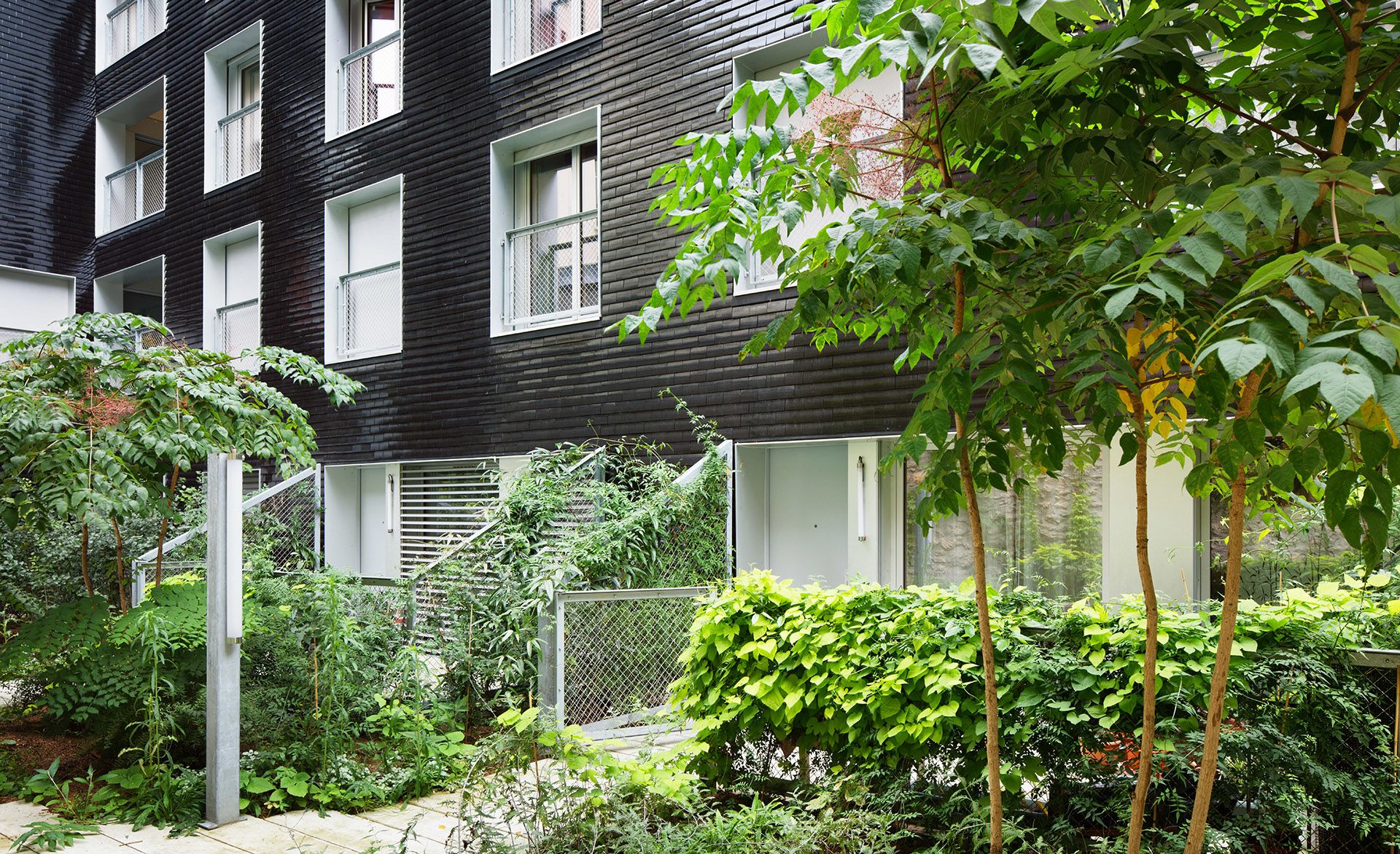  Projet d'Architecture de Logement Sociaux à Paris - Terre cuite émaillée- 9