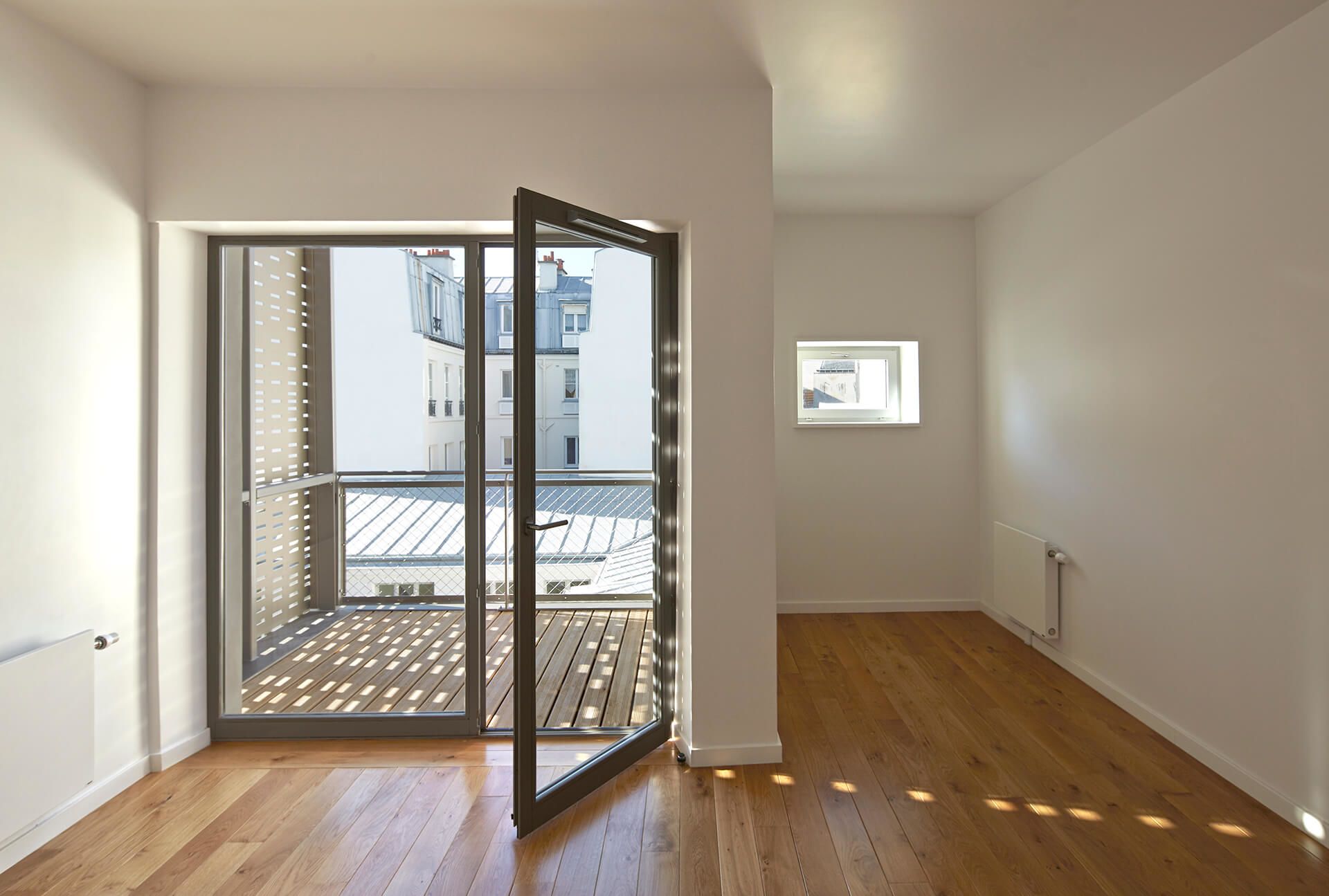Architecture logements, La rue Michel, réhabilitation et reconstruction dans le Marais à Paris - 15
