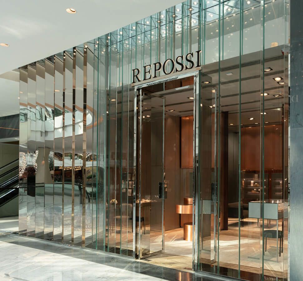 Architecture intérieure, Prisme, Boutique Repossi à Dubaï - 01