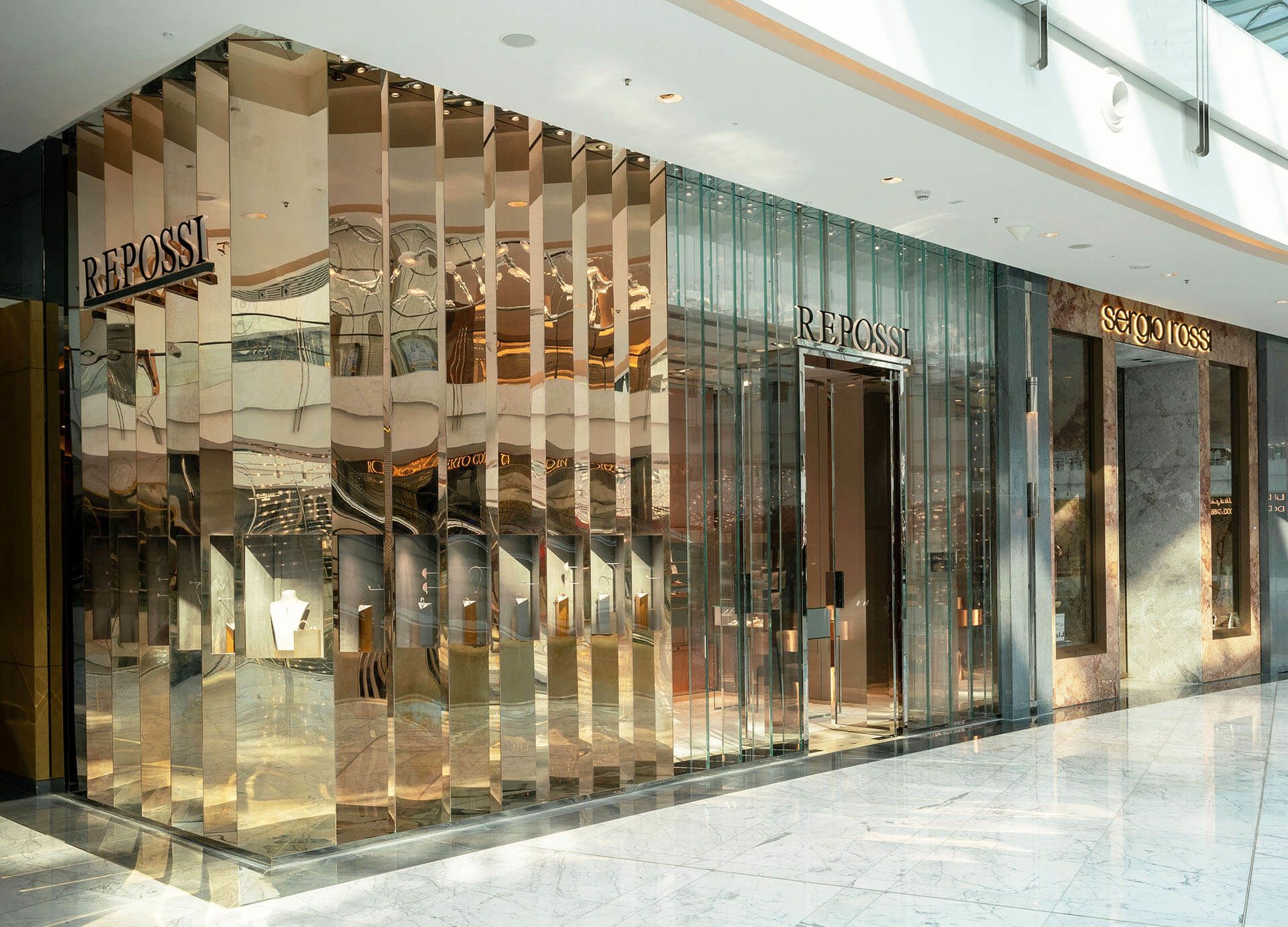 Architecture intérieure, Prisme, Boutique Repossi à Dubaï - 02