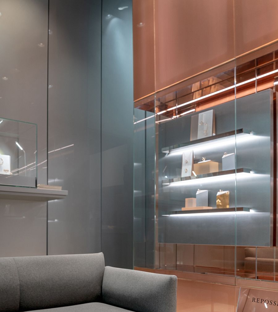 Architecture intérieure, Prisme, Boutique Repossi à Dubaï - 08