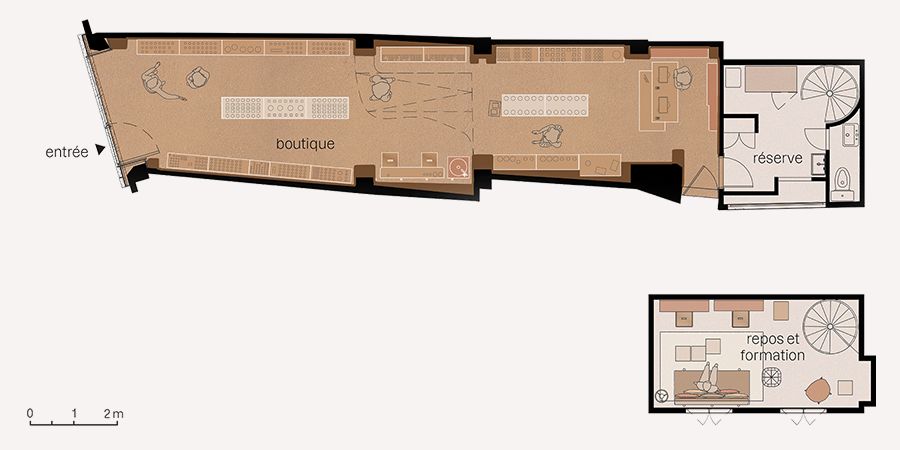 Architecture et Aménagement Intérieur de Boutique - 15
