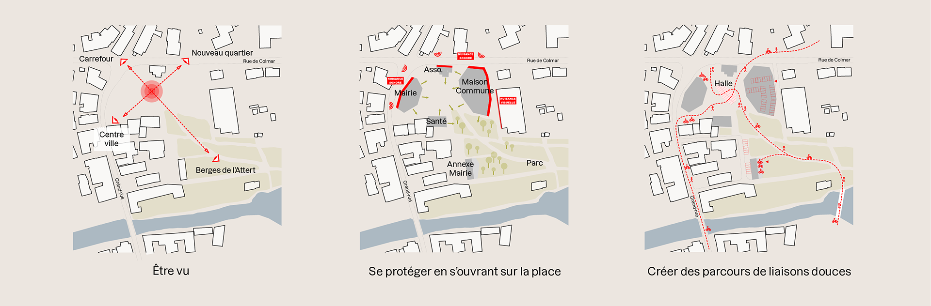 Architecture et urbanisme - Aménagement de la Place de l'immigration à Bissen au Luxembourg