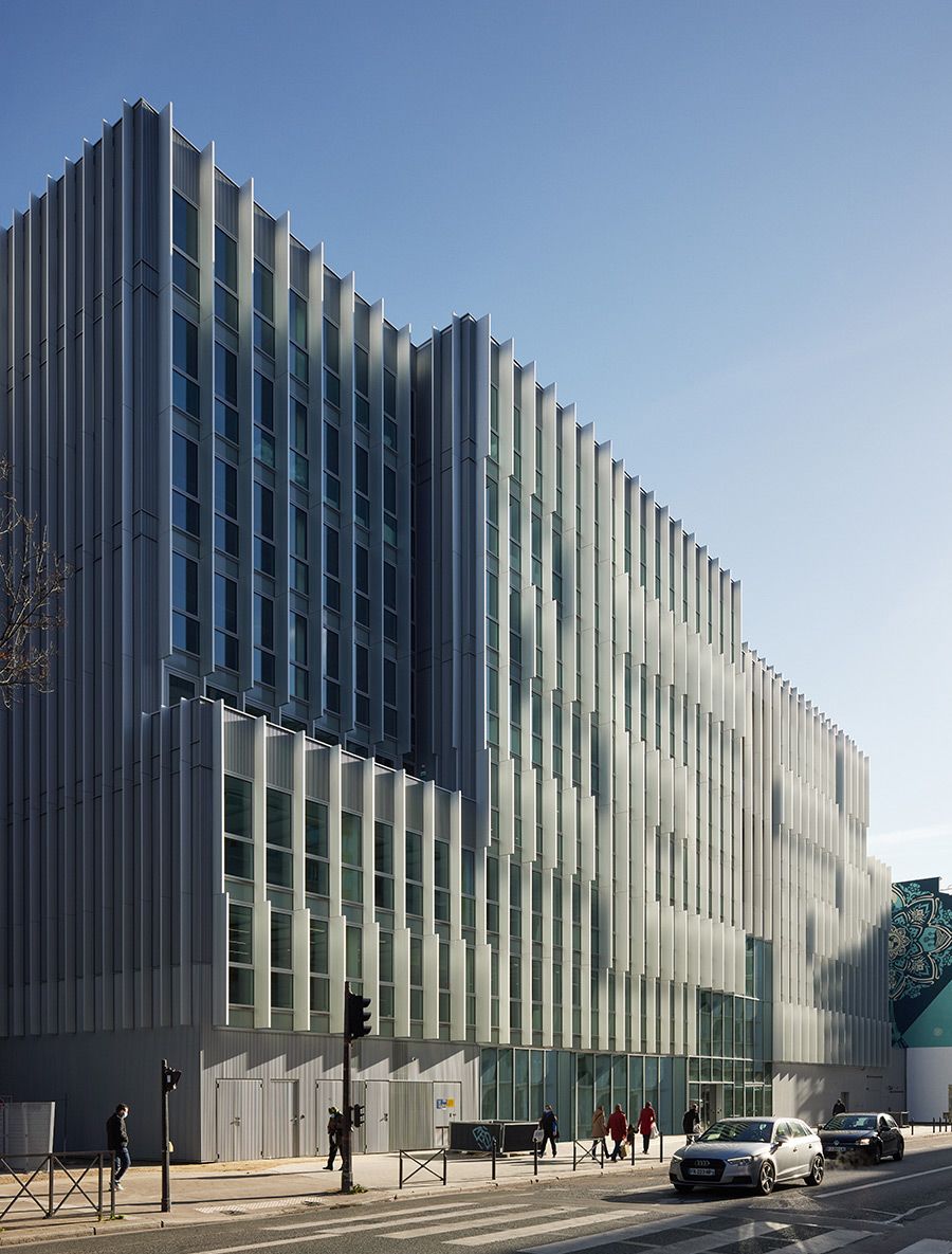 Architecture tertiaire - Bureaux à Paris 13 - Rue Jeanne d'Arc