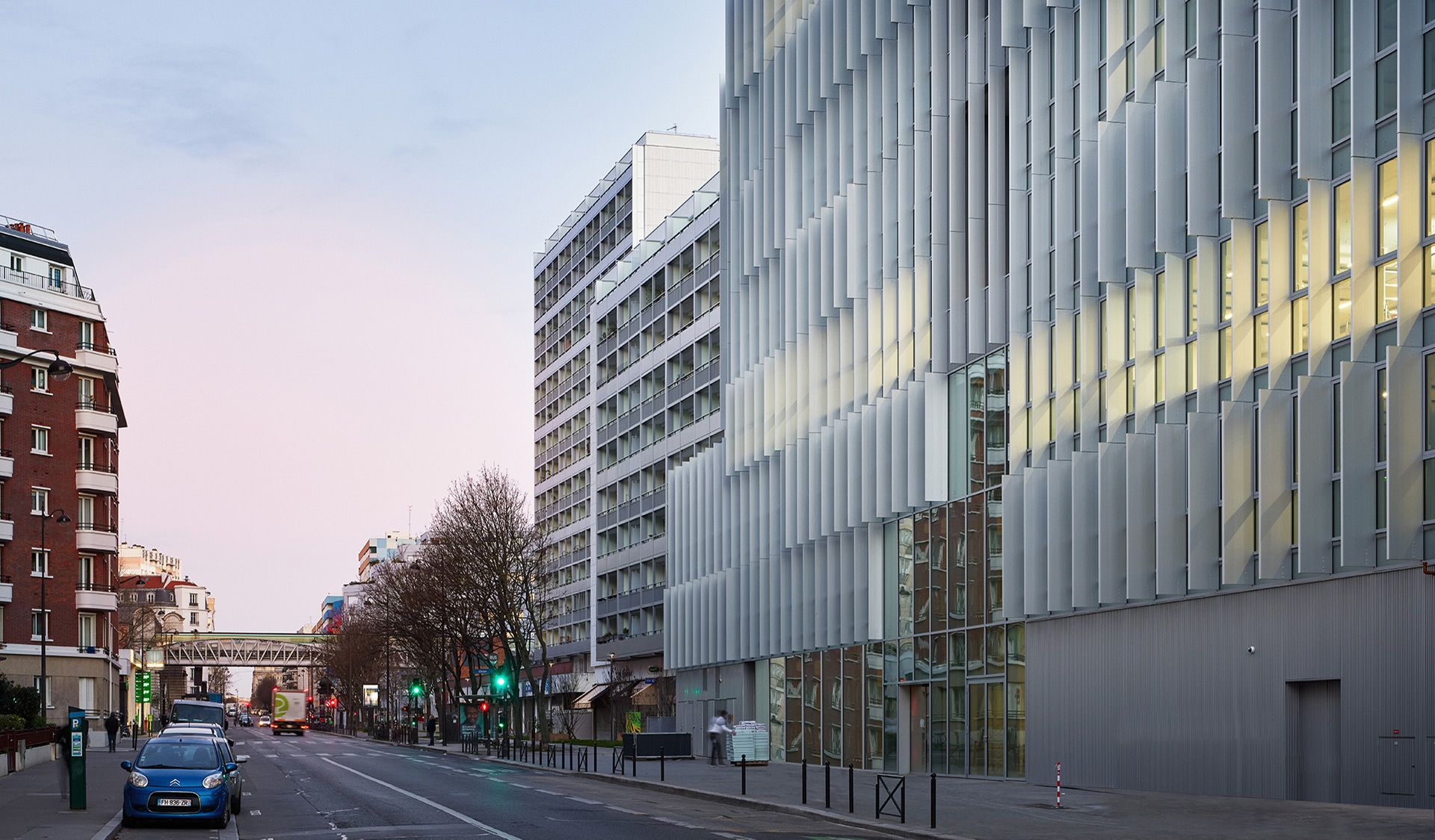 Architecture tertiaire - Bureaux à Paris 13 - Rue Jeanne d'Arc