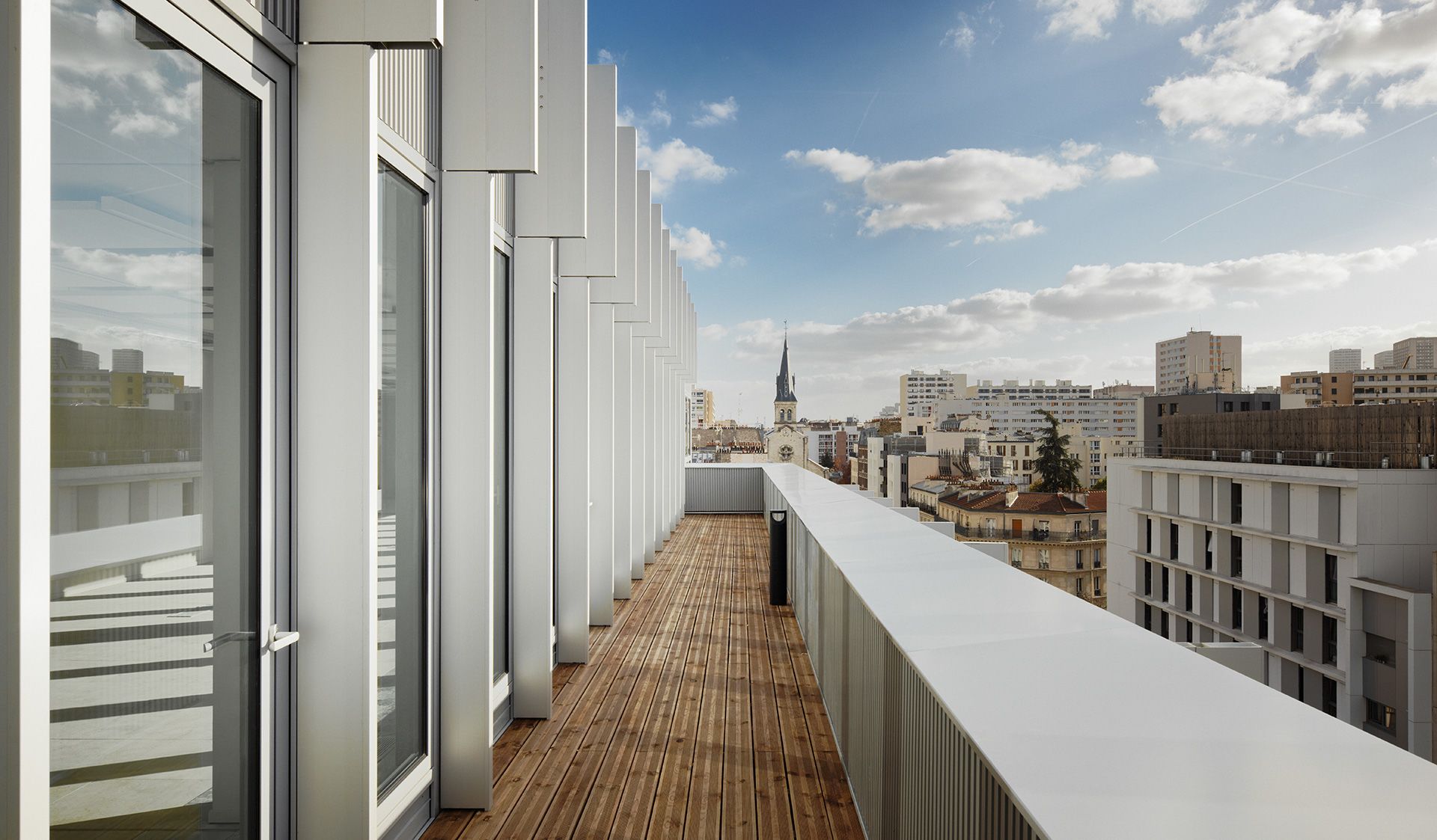 Architecture tertiaire - Bureaux à Paris 13 - Rue Jeanne d'Arc 