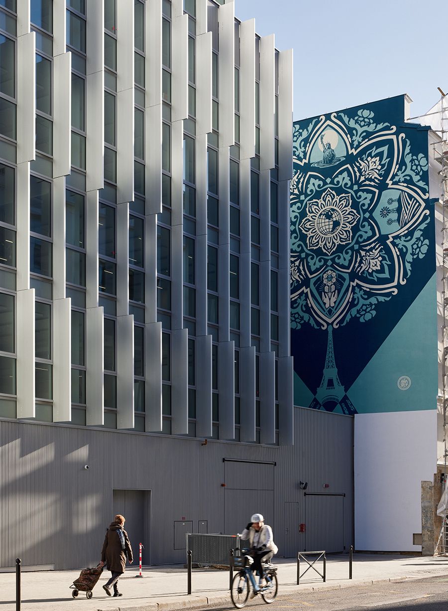 Architecture tertiaire - Bureaux à Paris 13 - Rue Jeanne d'Arc