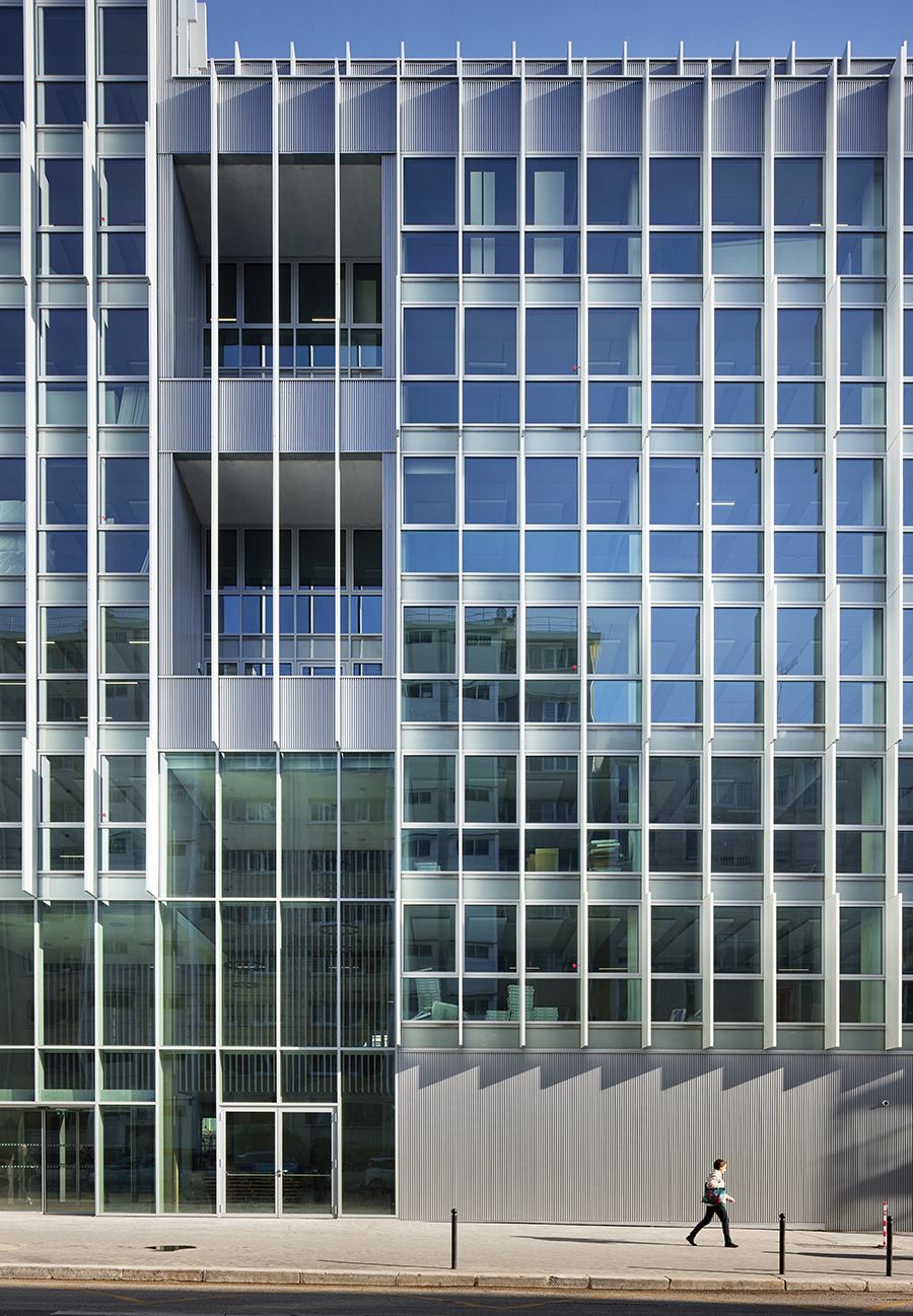 Architecture tertiaire - Bureaux à Paris 13 - Rue Jeanne d'Arc