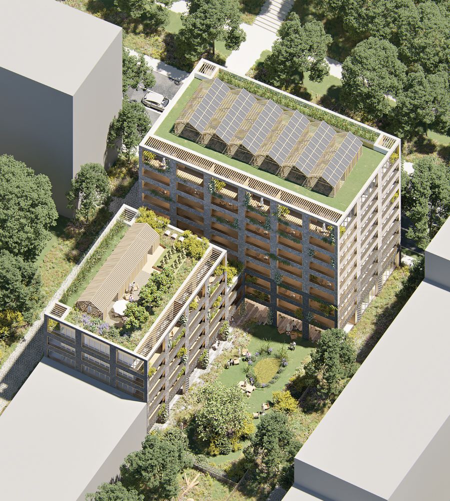 Atelier du Pont - Architecte - 66 logements et commerces à Strasbourg - 6