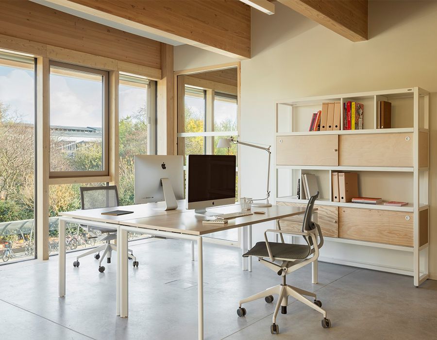 Architecture - Bâtiment d'exploitation dans le Parc de la Villette à Paris - 15