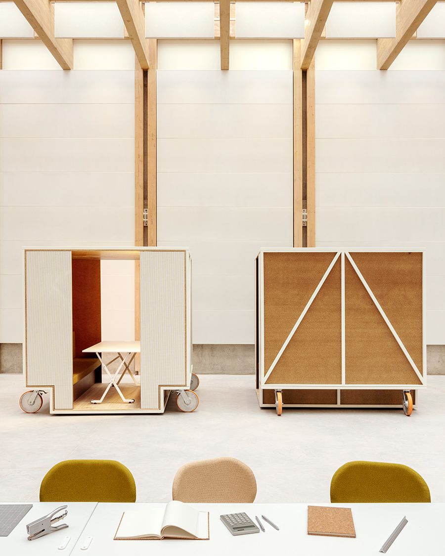 Architecture - Bâtiment d'exploitation dans le Parc de la Villette à Paris - 24