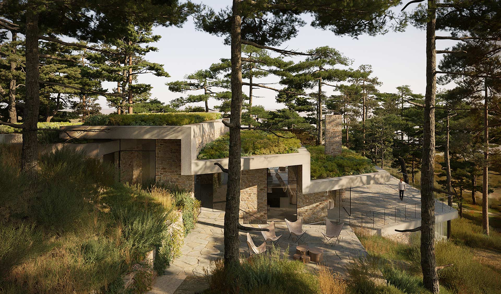 Atelier du Pont - Architecture intérieure - Domaine de Gaou Bénat - Komorebi, construction d'une maison - 08