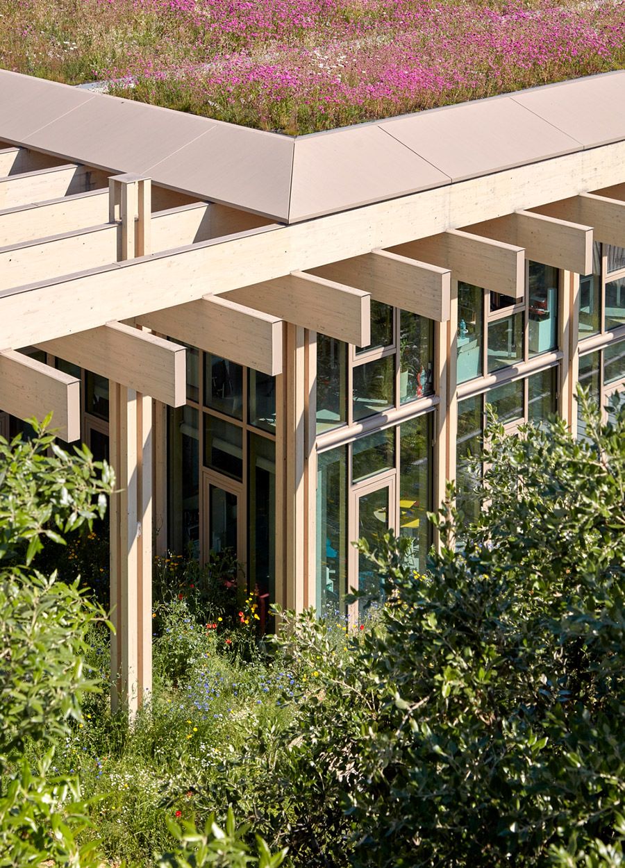 Architecture - Bâtiment d'exploitation dans le Parc de la Villette à Paris - 03 - bis