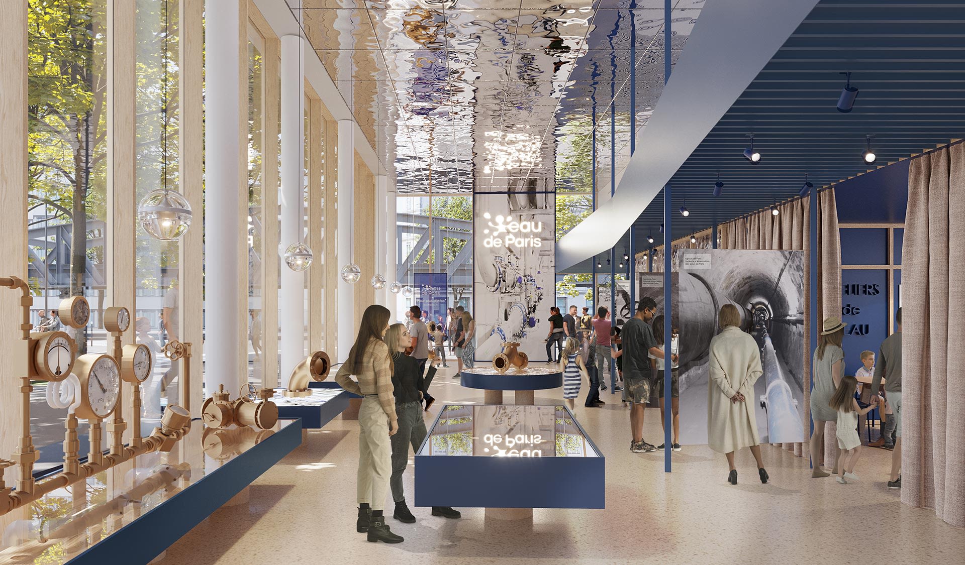 Réhabilitation d'un bâtiment pour le siège d'Eau de Paris - 07