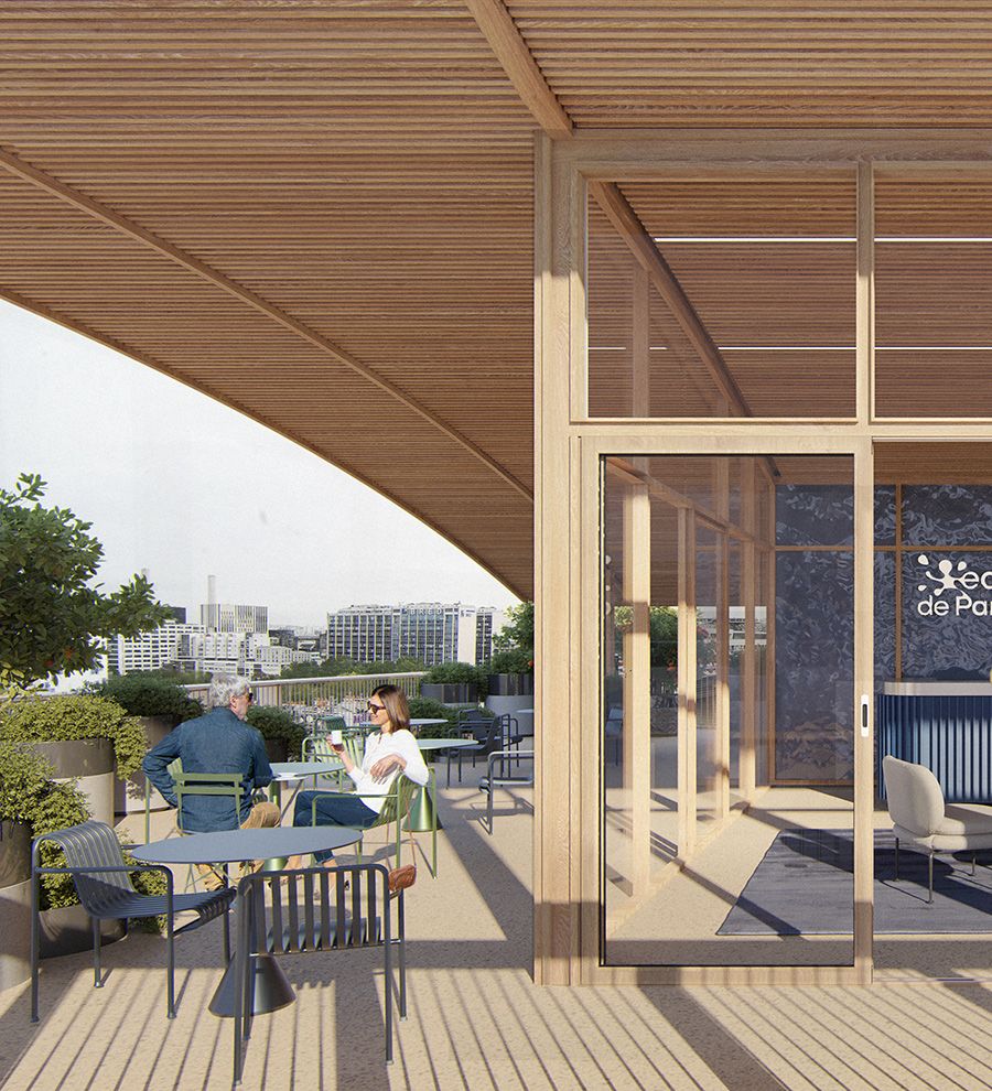Réhabilitation d'un bâtiment pour le siège d'Eau de Paris - 17