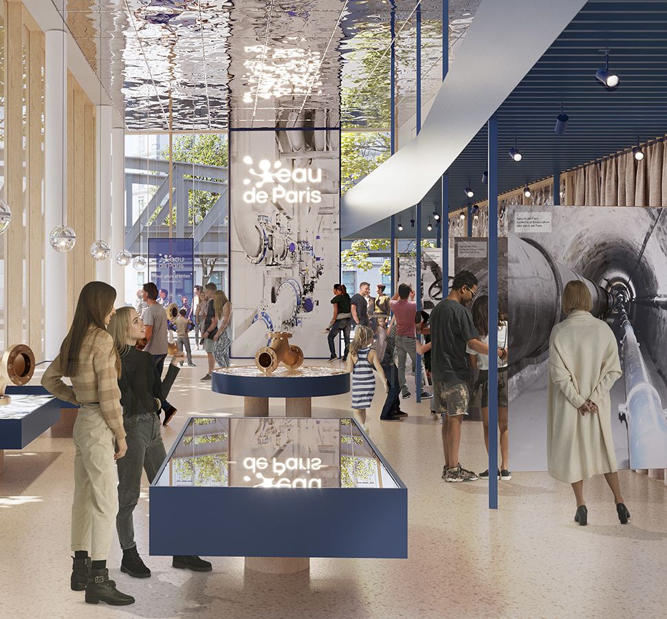 Réhabilitation d'un bâtiment pour le siège d'Eau de Paris - 01