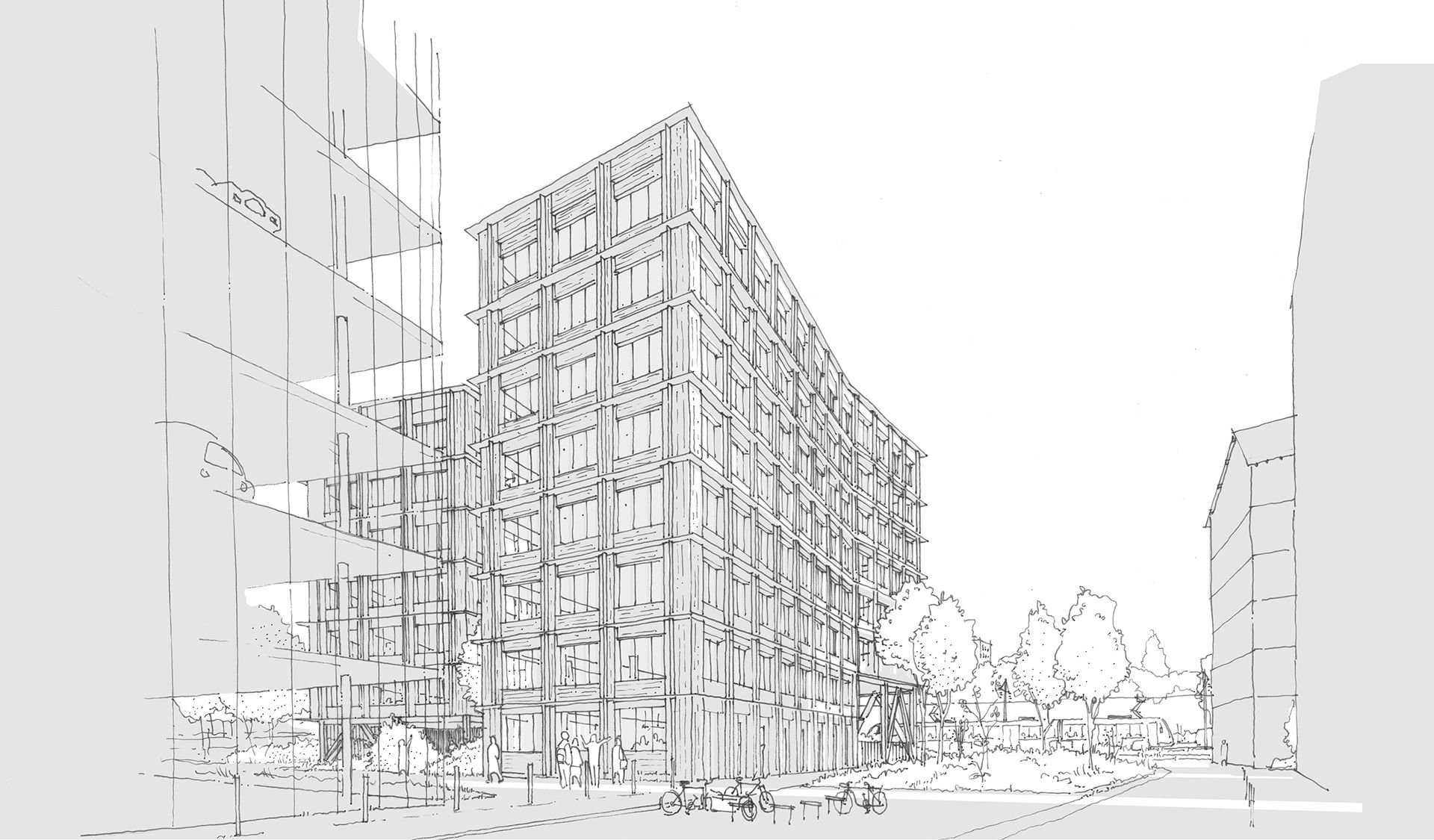 Architecture - Atelier du Pont - ZAC - Bâtiment bas carbone - Pirmil-les-Isles 10