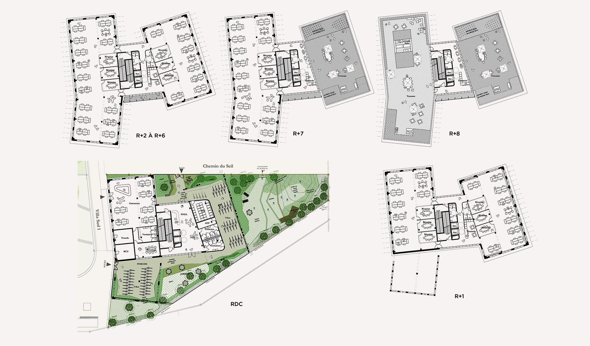 Architecture - Atelier du Pont - ZAC - Bâtiment bas carbone - Pirmil-les-Isles 12