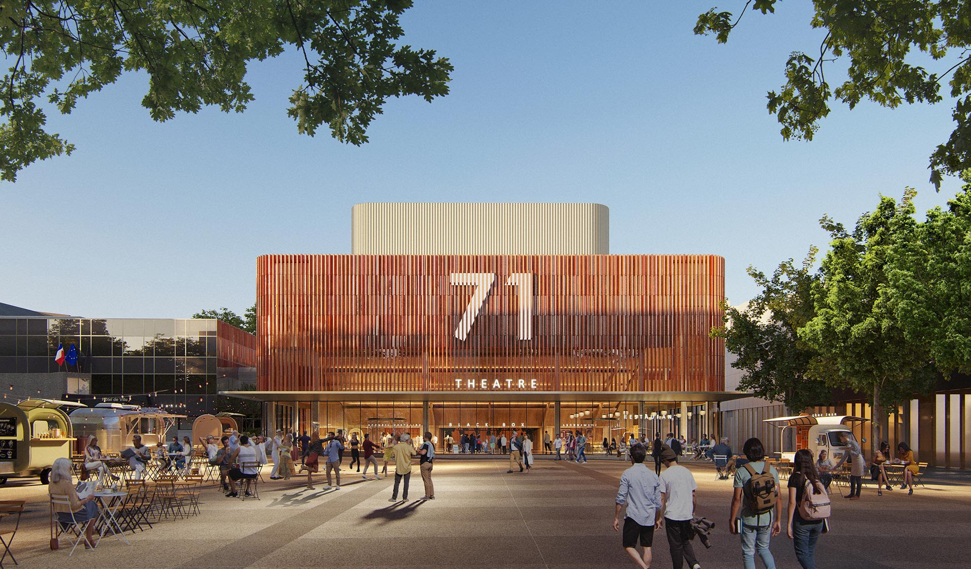 Architecture - Malakoff - Théaâtre 71 - 02