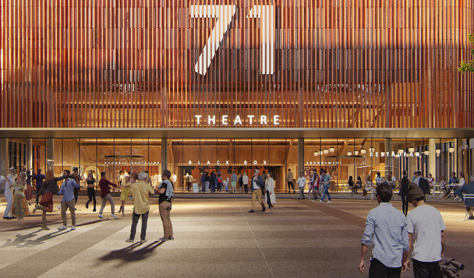 Architecture - Malakoff - Théaâtre 71 - 04