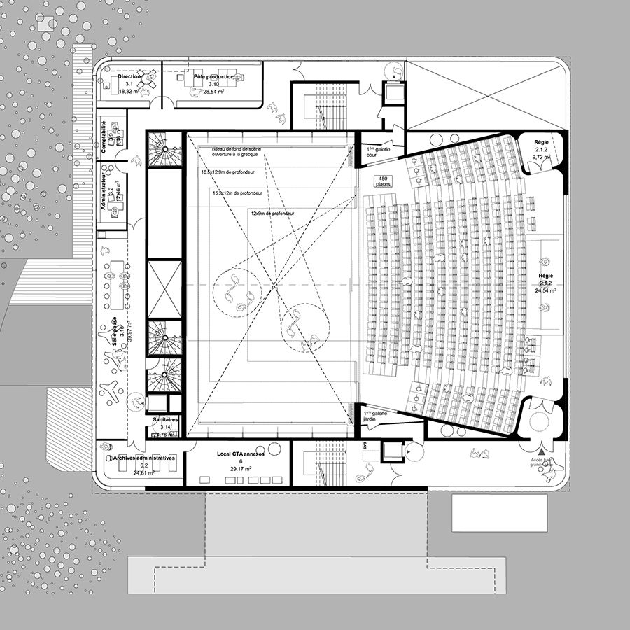 Architecture - Malakoff - Théaâtre 71 - 12