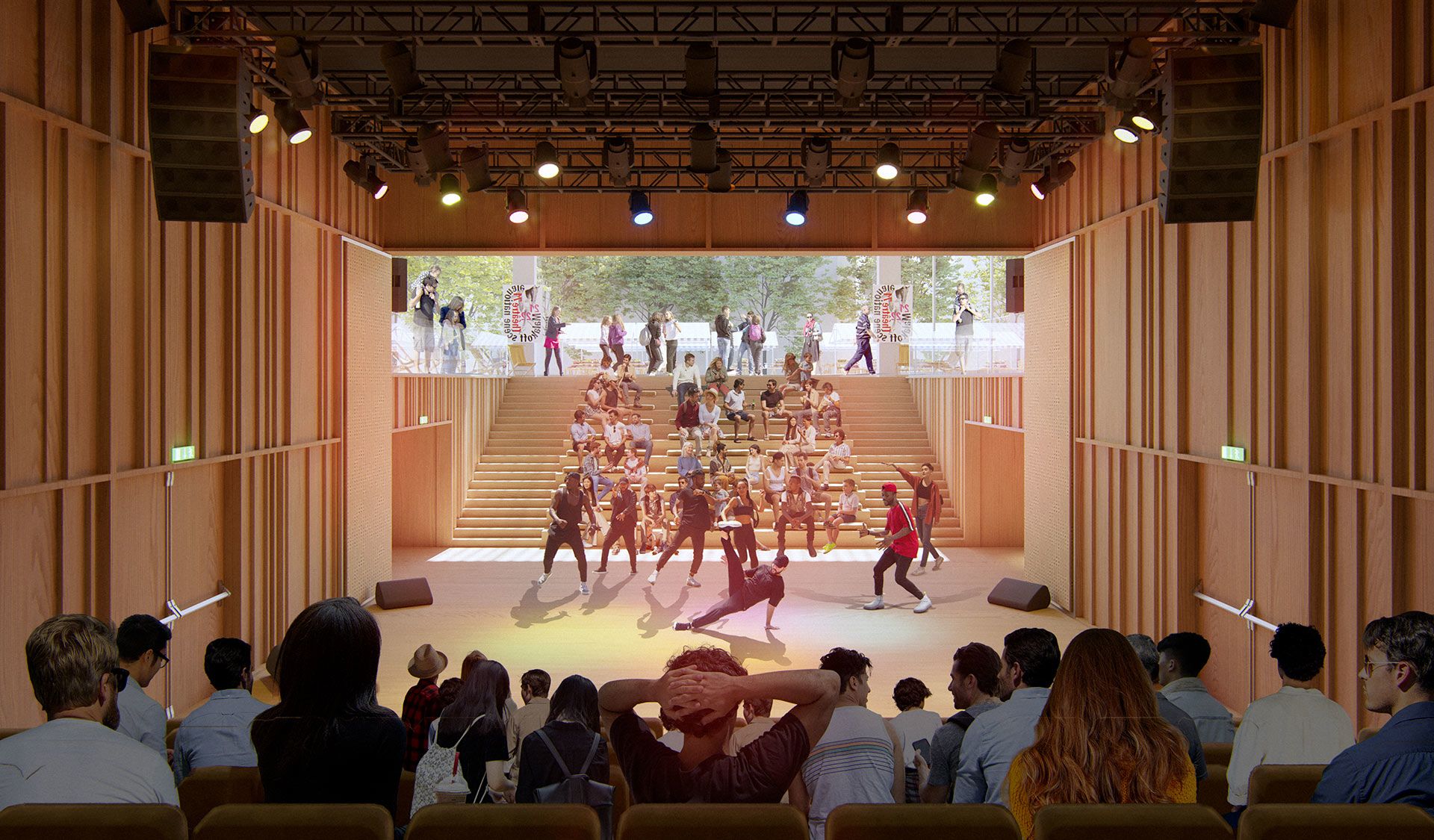 Architecture - Malakoff - Théaâtre 71 - 09