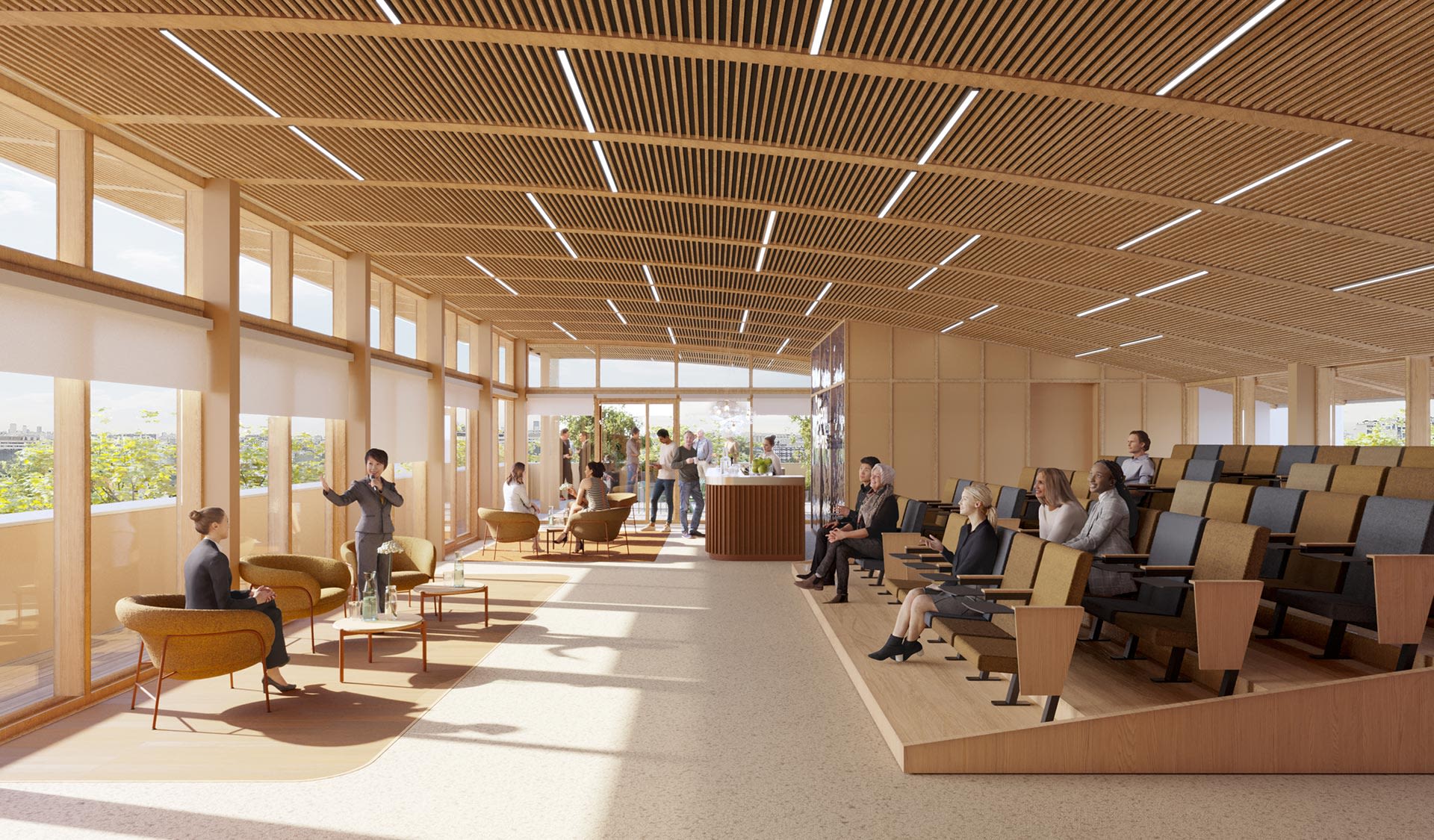 Réhabilitation d'un bâtiment pour le siège d'Eau de Paris - 18bis