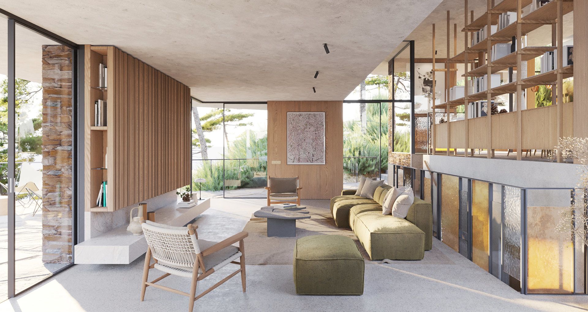 Atelier du Pont - Architecture intérieure - Domaine de Gaou Bénat - Komorebi, construction d'une maison - 18