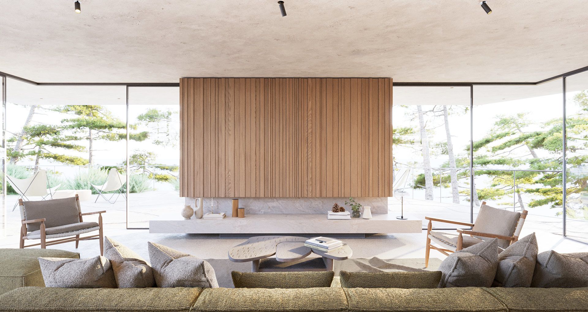 Atelier du Pont - Architecture intérieure - Domaine de Gaou Bénat - Komorebi, construction d'une maison - 19