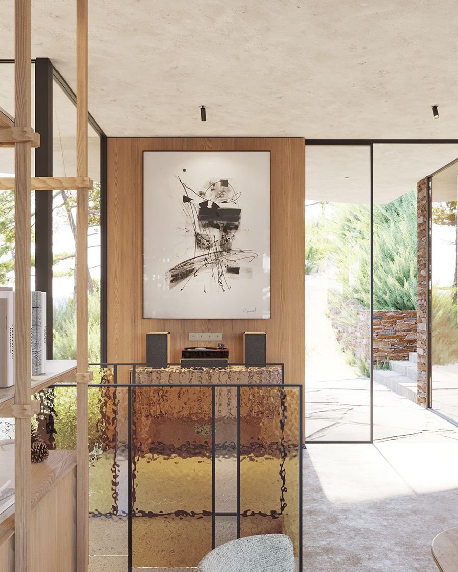 Atelier du Pont - Architecture intérieure - Domaine de Gaou Bénat - Komorebi, construction d'une maison - 17