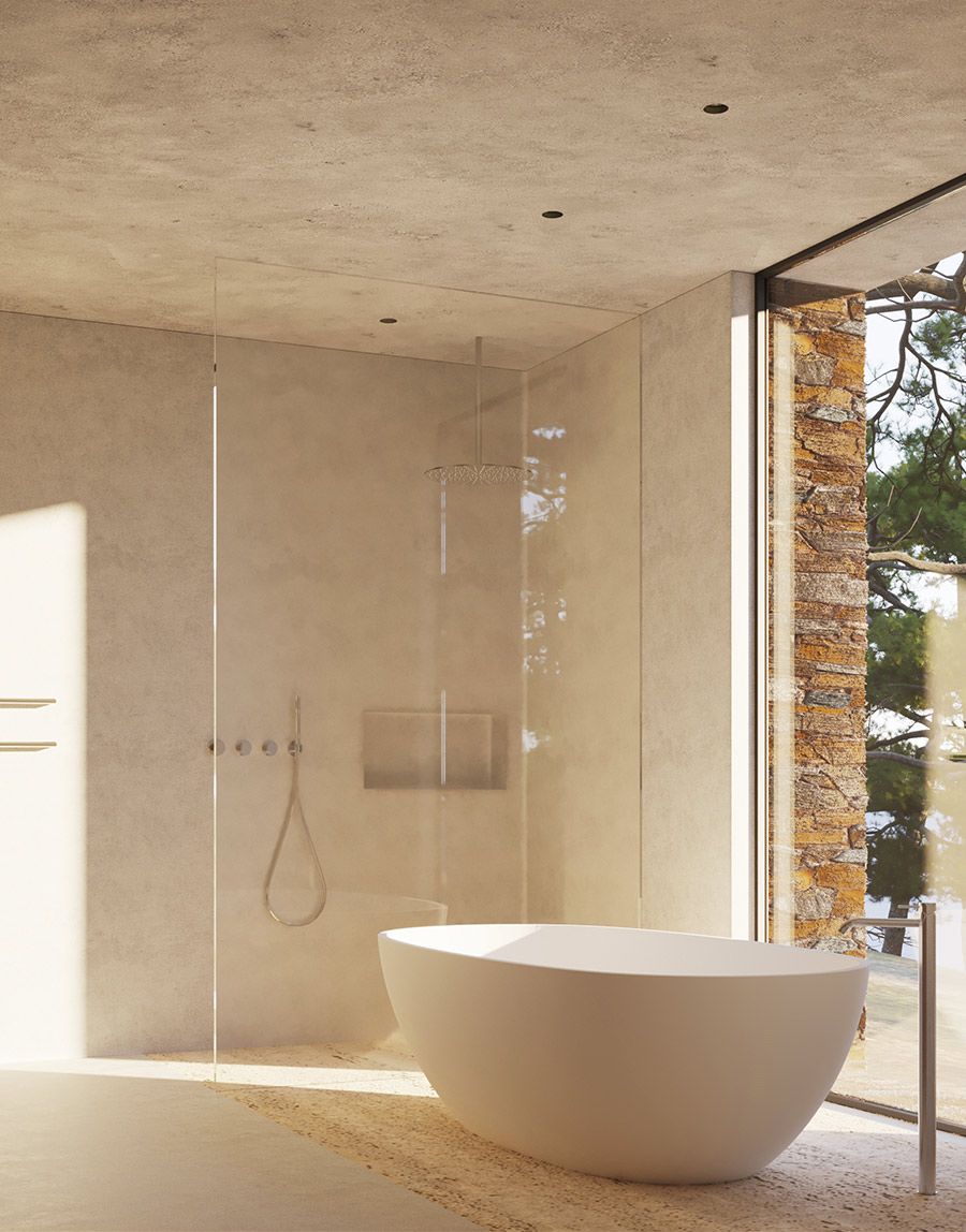 Atelier du Pont - Architecture intérieure - Domaine de Gaou Bénat - Komorebi, construction d'une maison - 21